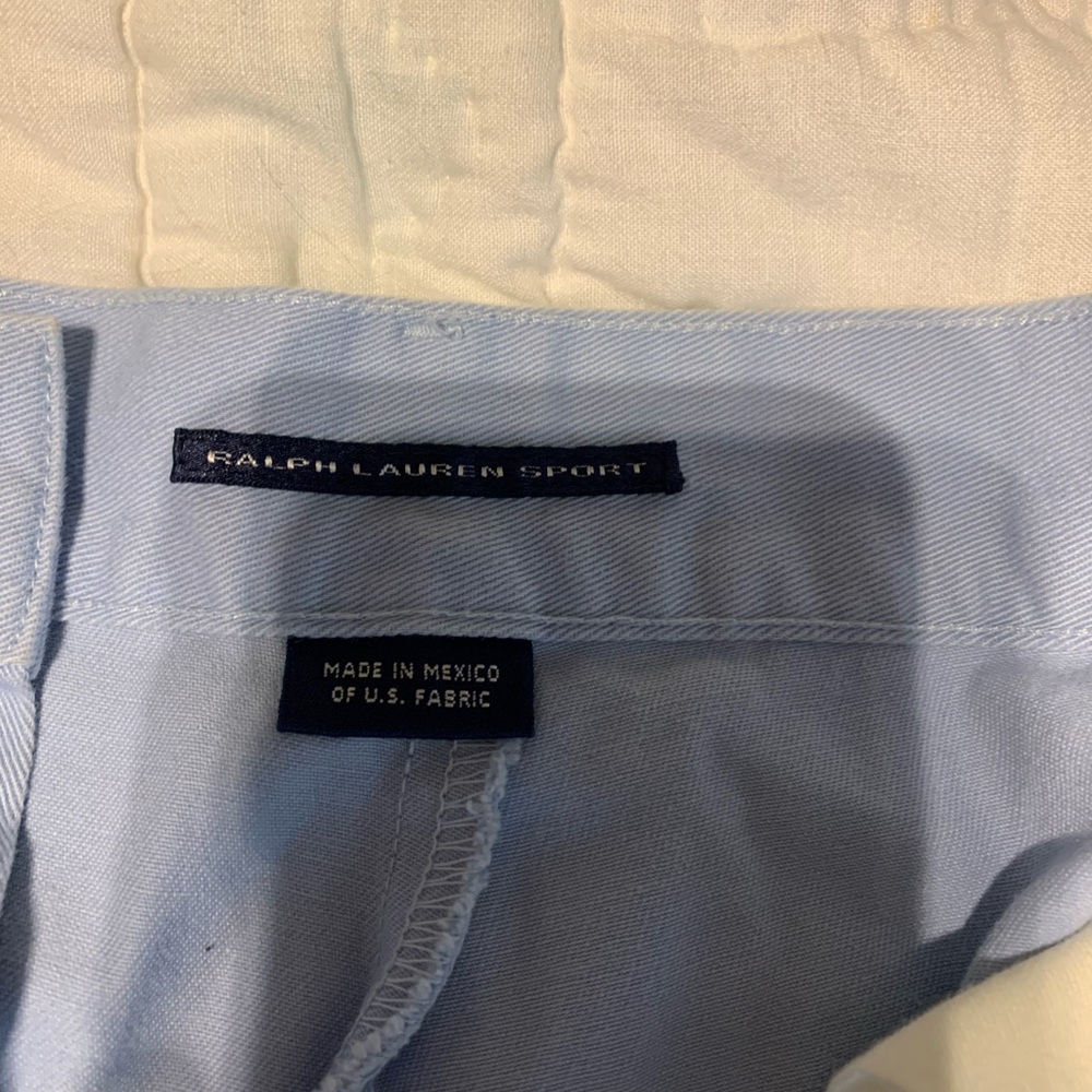 Ralph Lauren Sport Light Blue Capris